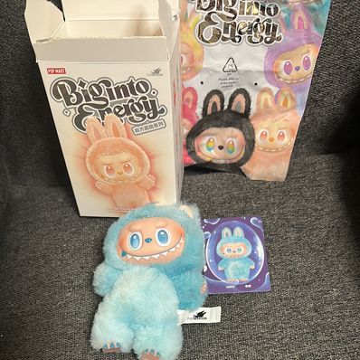 POP MART THE MONSTERS (LABUBU) Big into Energy Series Plush Pendant HOPE
