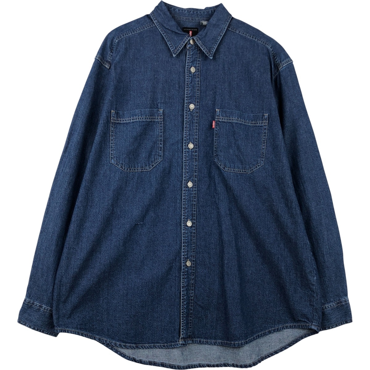 古着 90年代~ リーバイス Levi's 長袖 デニムシャツ メンズL相当 ヴィンテージ/eaa615226