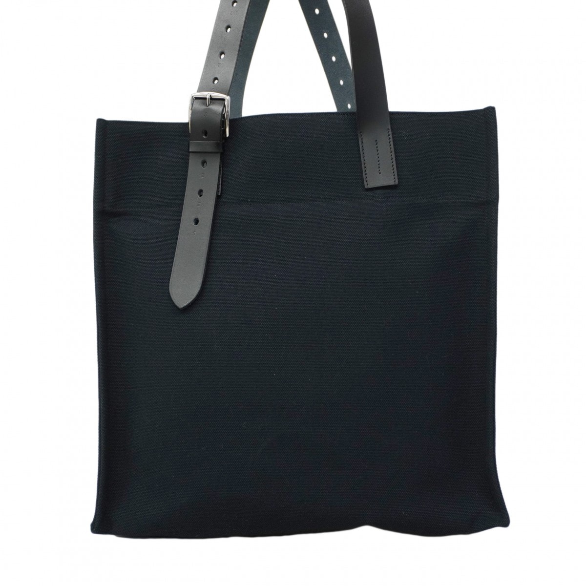 ★最終価格★SALE【6cc3207】エルメス トートバッグ エトリヴィエ―ル キャンバス ブラック シルバー金具 K刻印【中古】メンズ レディース ユニセックス