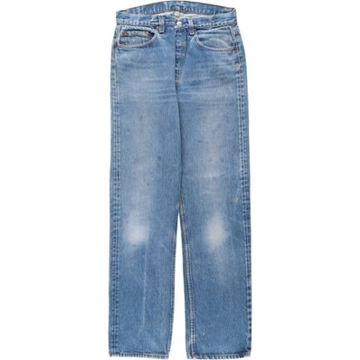 古着 80~90年代 リーバイス Levi's 501-0000 ストレートデニムパンツ USA製 メンズw32相当 ヴィンテージ/eaa638419
