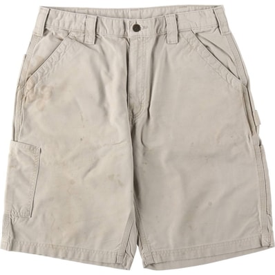 古着 カーハート Carhartt ORIGINAL FIT ダック地ペインターショーツ ショートパンツ メンズw33相当/eaa656843