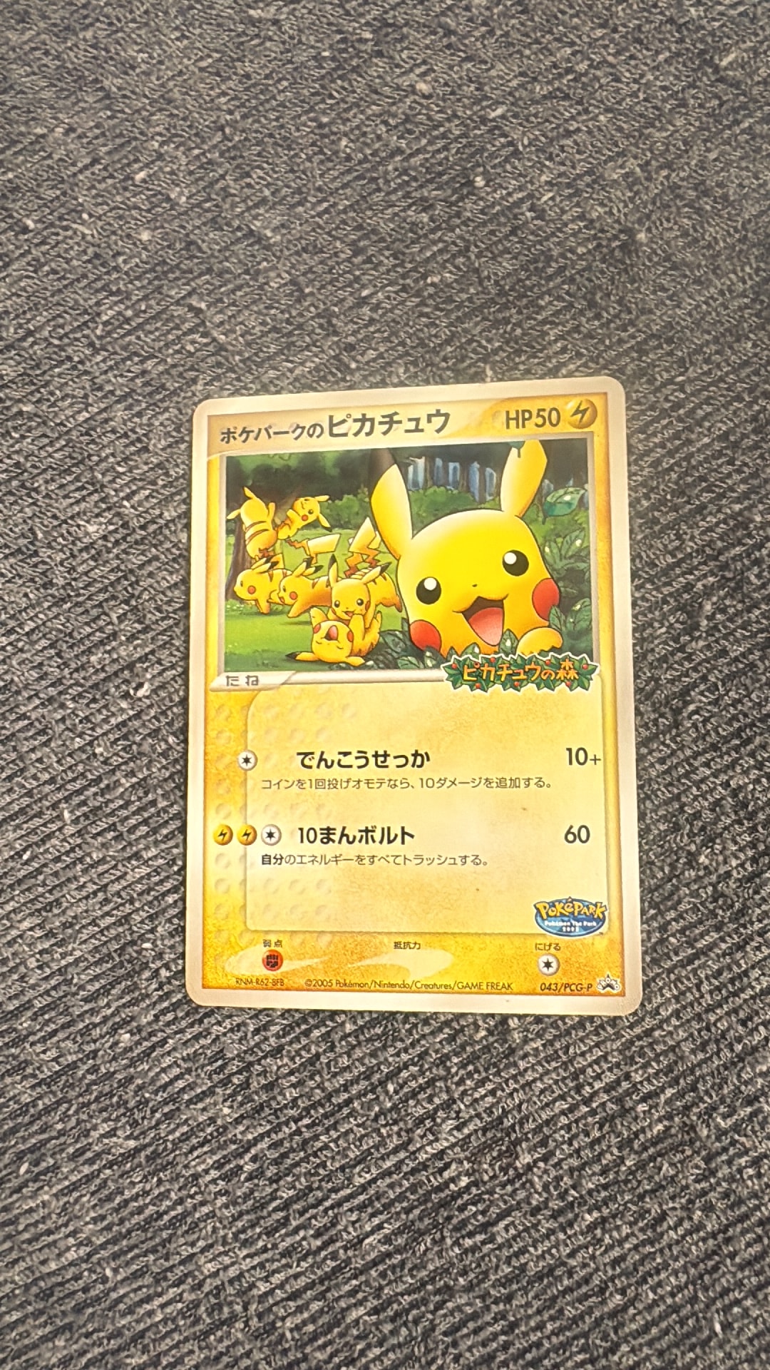 ポケパークのピカチュウ P [PCG-P 043](プロモーションカード