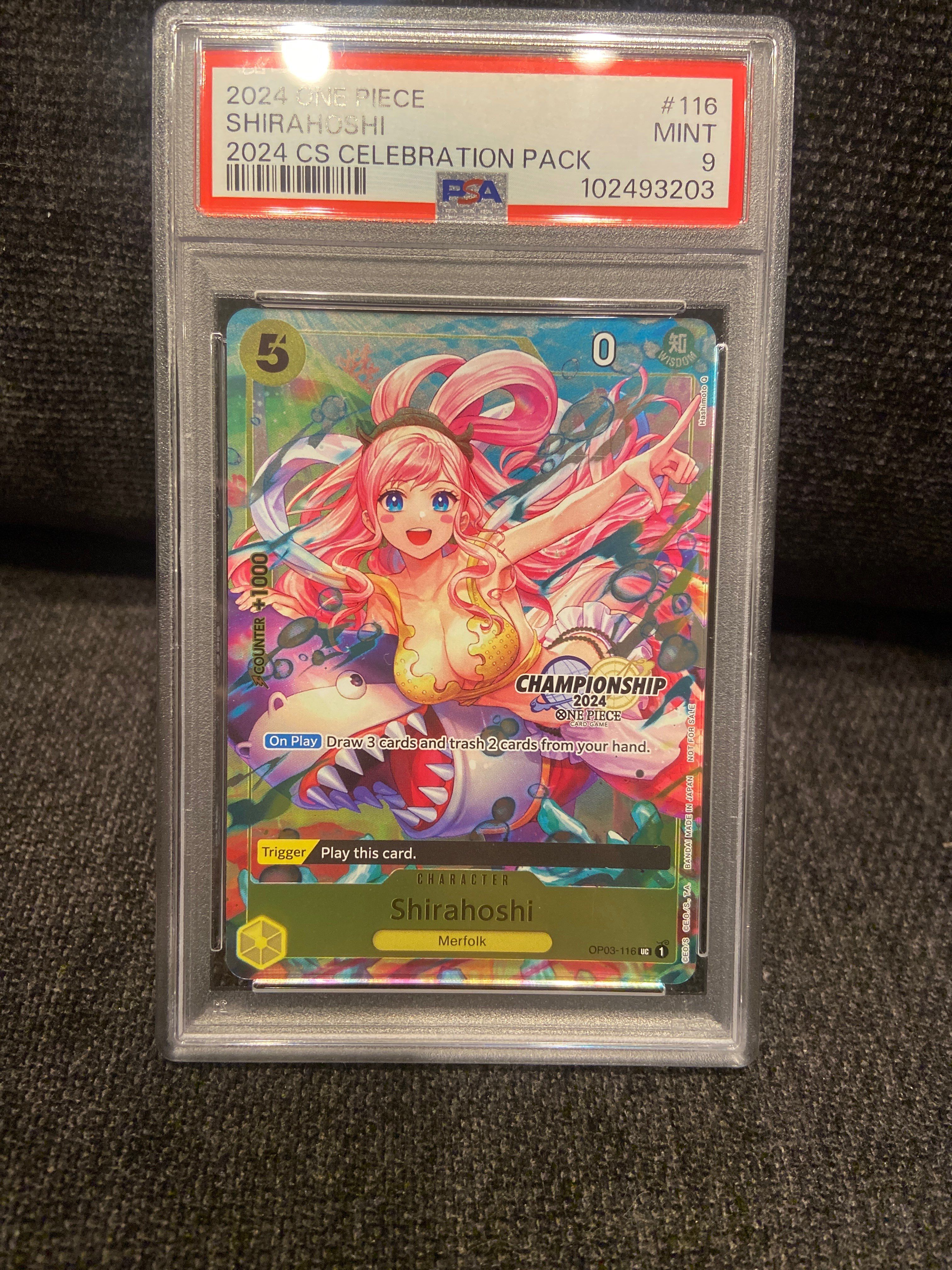 しらほし UC [OP03-116]【英語版】(プロモーションカード「チャンピオンシップ 2024 セレブレーションパック」)