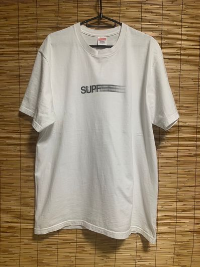 Supreme Motion Logo Tee "White" (23SS)