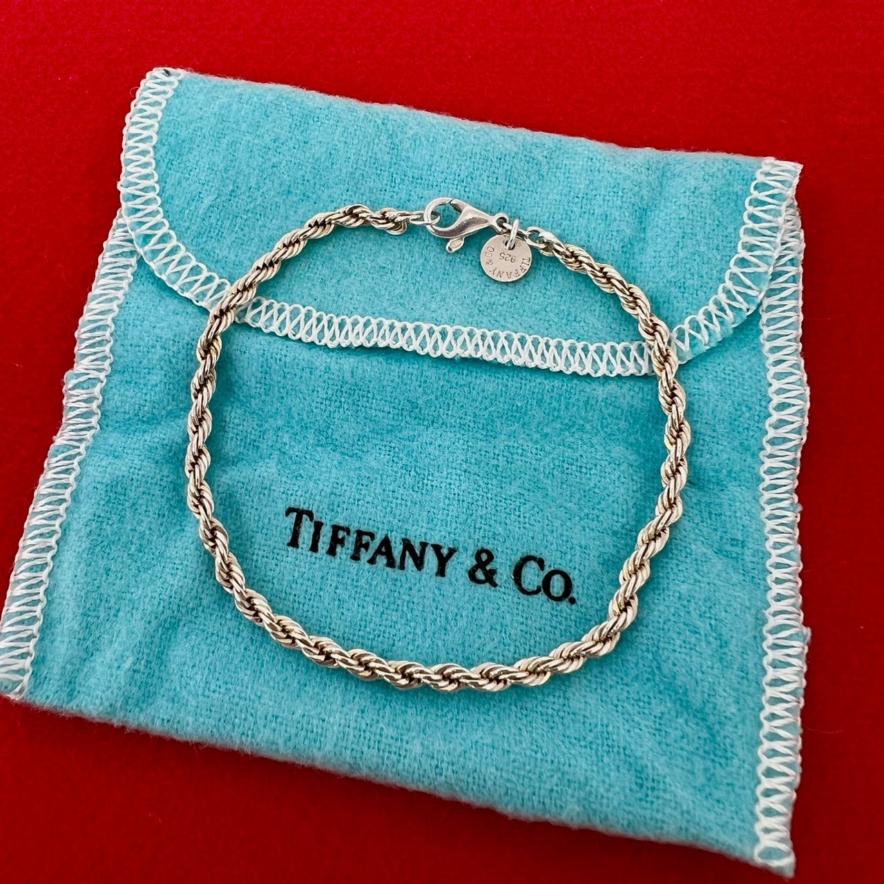 TIFFANY&Co. ティファニー ツイストロープ ブレスレット シルバー925 ブレスレット シルバー
57422