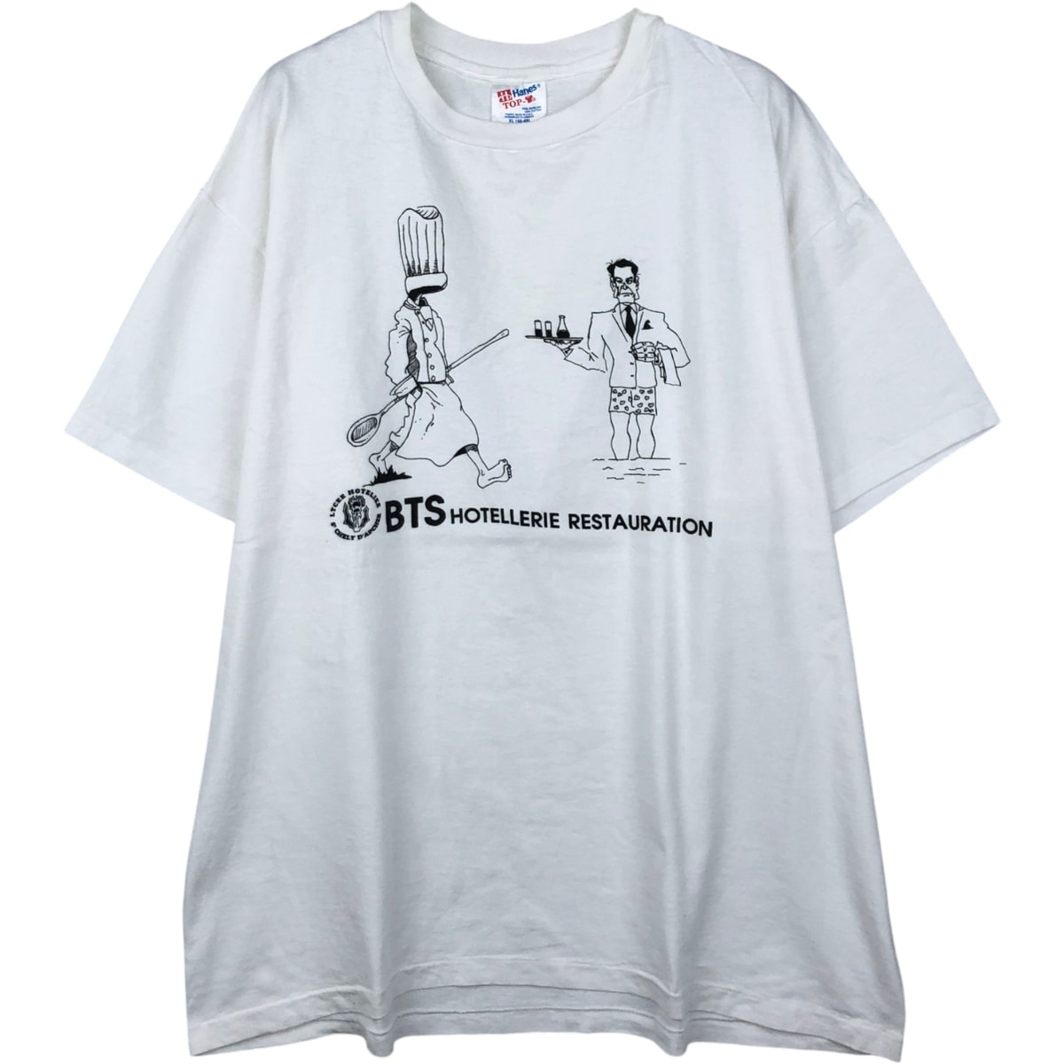 古着 90年代 ヘインズ Hanes プリントTシャツ メンズXL相当 ヴィンテージ/eaa642097