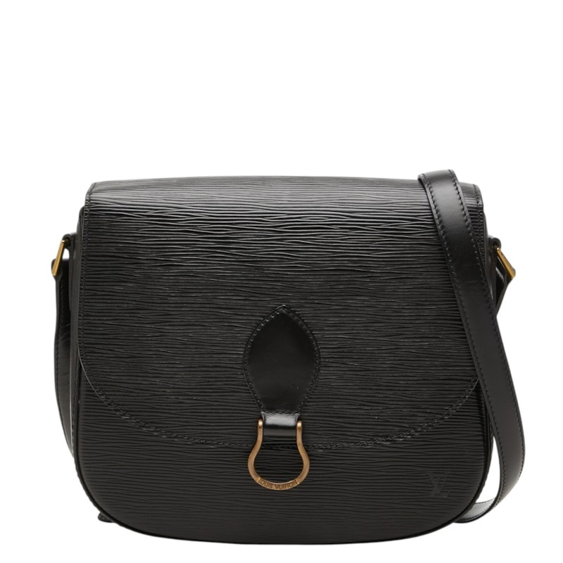ルイ ヴィトン エピ サンクルー 斜め掛け ショルダーバッグ M52192 ノワール ブラック レザー レディース LOUIS VUITTON 中古