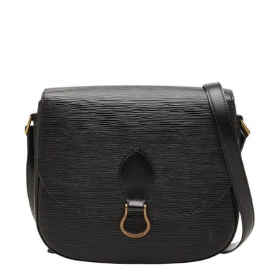 ルイ ヴィトン エピ サンクルー 斜め掛け ショルダーバッグ M52192 ノワール ブラック レザー レディース LOUIS VUITTON 中古