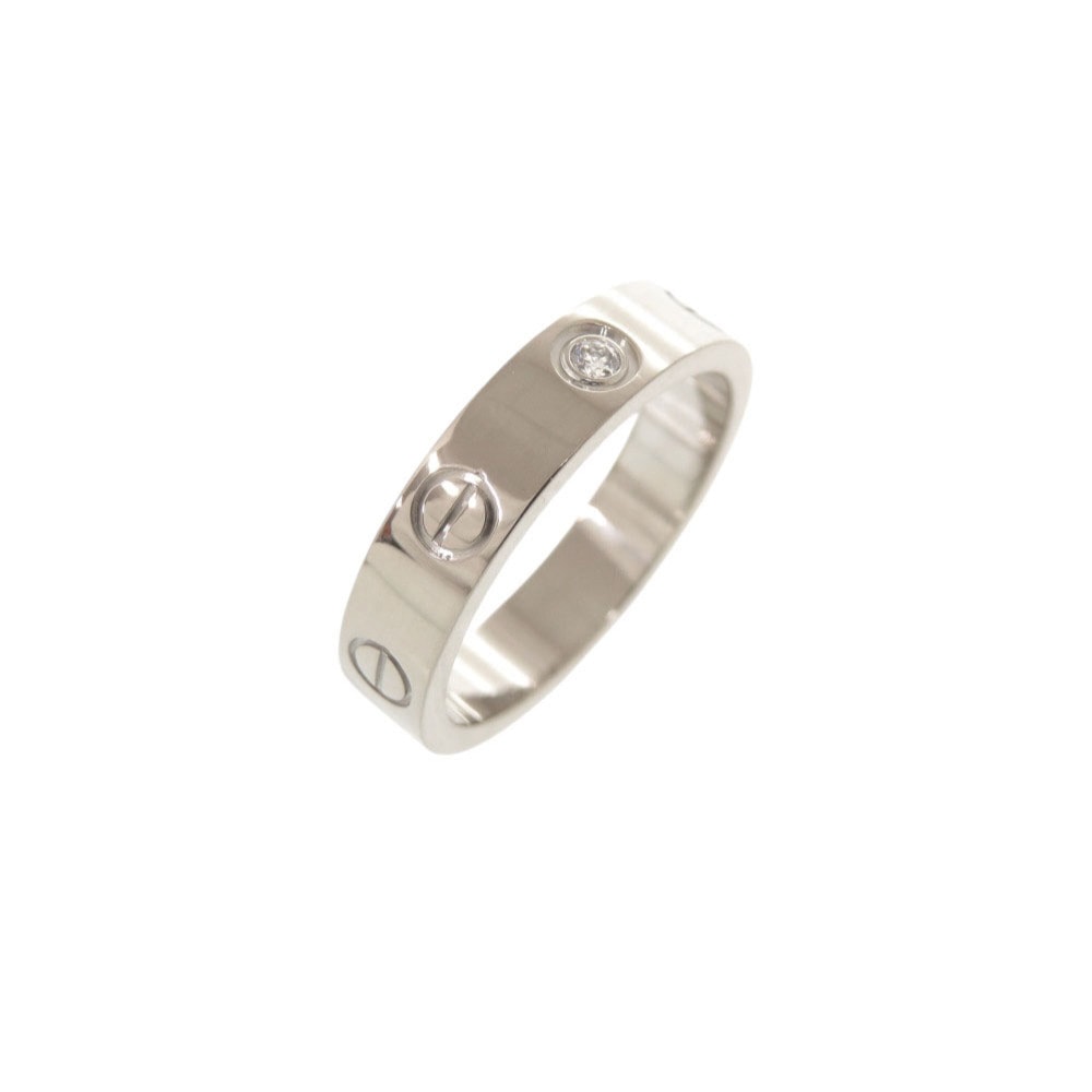 カルティエ ラブ リング スモール K18ホワイトゴールド