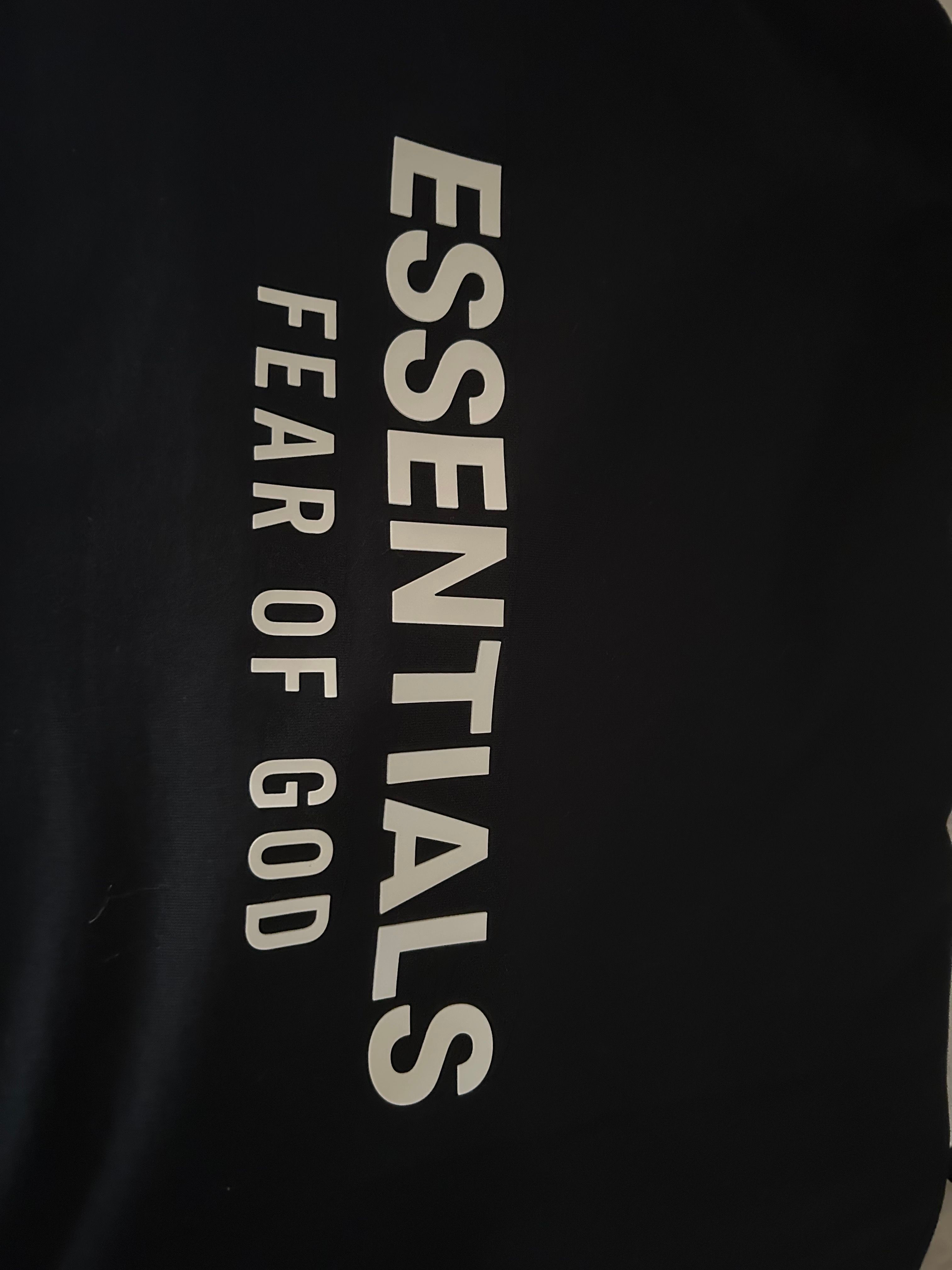 FEAR OF GOD ESSENTIALS Classic Fit T-Shirt Jet "Black"