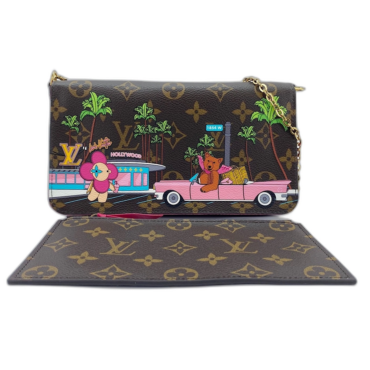 ヴィトン LV ポシェット・フェリシー ショルダーバッグ【中古】