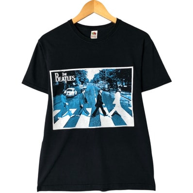 古着 フルーツオブザルーム FRUIT OF THE LOOM THE BEATLES ビートルズ バンドTシャツ バンT メンズM相当/eaa548232