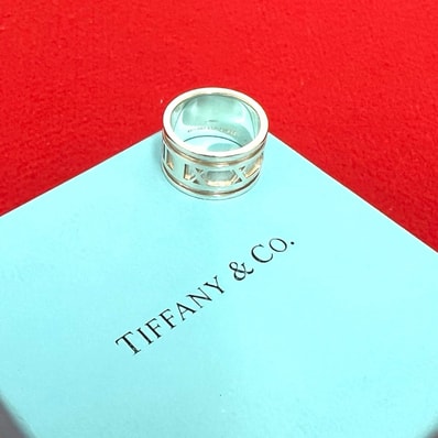 TIFFANY&Co. ティファニー ワイド アトラス リング シルバー925 リング・指輪 12号 シルバー
39007