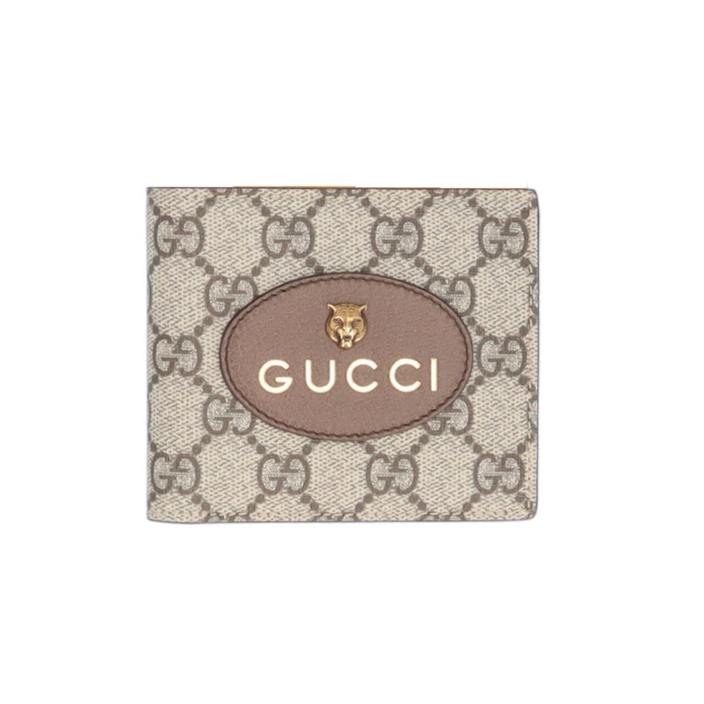 グッチ ネオ ヴィンテージ GGスプリーム 二つ折り財布 GGスプリームキャンバス 473954 メンズ GUCCI  中古