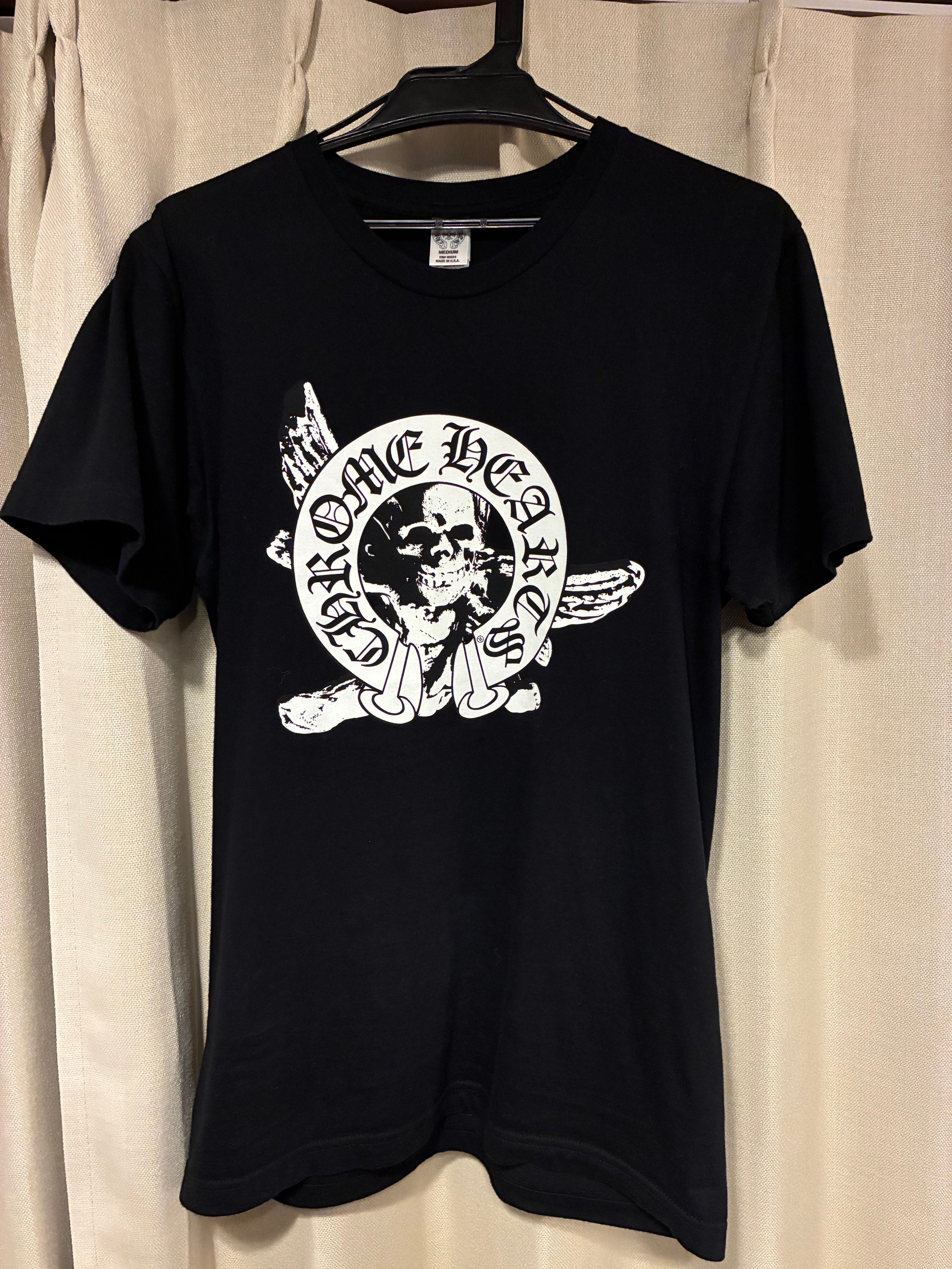 CHROME HEARTS foti フォティ ミスラーレン ホースシュー プリント Tシャツ