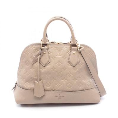 ルイ・ヴィトン LOUIS VUITTON ネオアルマPM ハンドバッグ バッグ レザー モノグラム・アンプラント トゥルトレール レディース ベージュ系 M44885 【中古】