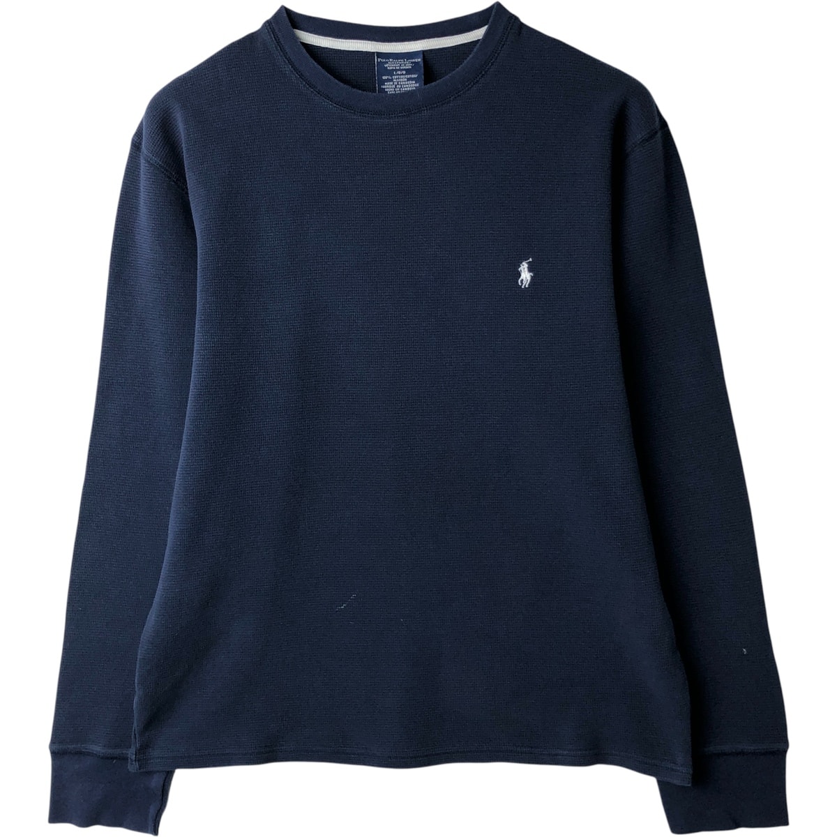 古着 ラルフローレン Ralph Lauren Polo Ralph Lauren SLEEPWEAR サーマルロンT ワッフル メンズL相当/eaa616744