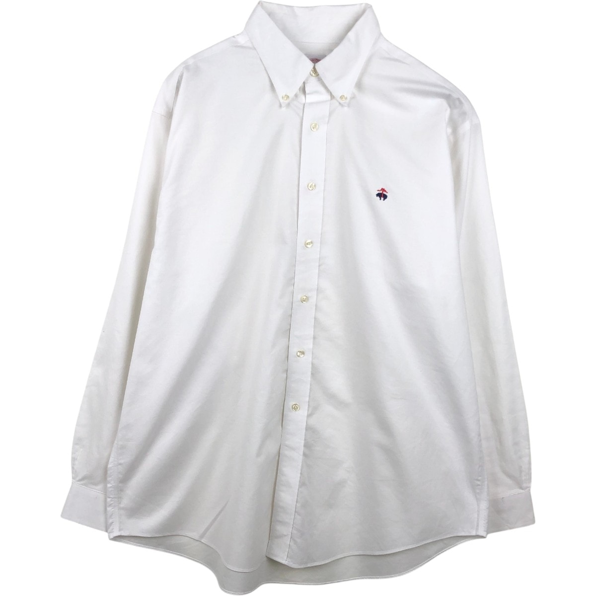 古着 ブルックスブラザーズ Brooks Brothers 346 長袖 ボタンダウンシャツ メンズXL相当/eaa665513