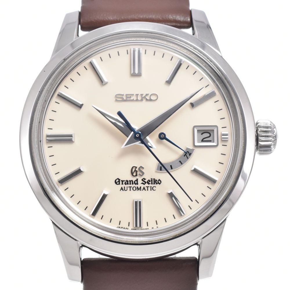 セイコー SEIKO SBGL017/9S67-00G0 グランドセイコー メカニカル アイボリー 自動巻き メンズ 良品 腕時計 K#150828