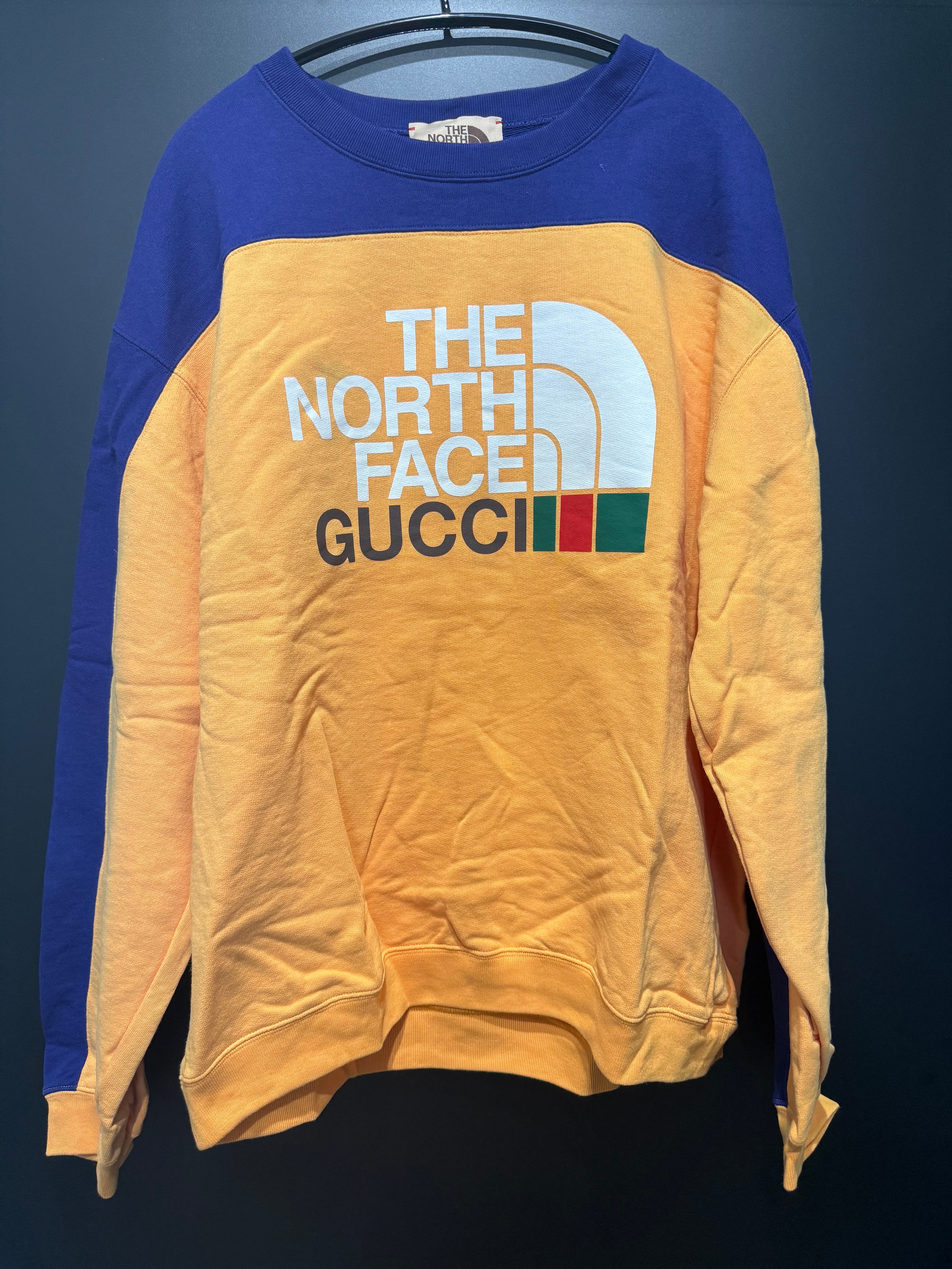 Gucci x The North Face Sweatshirt "Yellow Purple"