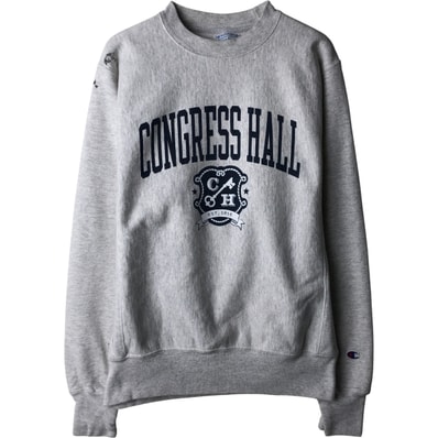 古着 チャンピオン Champion REVERSE WEAVE リバースウィーブ プリントスウェットシャツ トレーナー メンズS相当/eaa613766