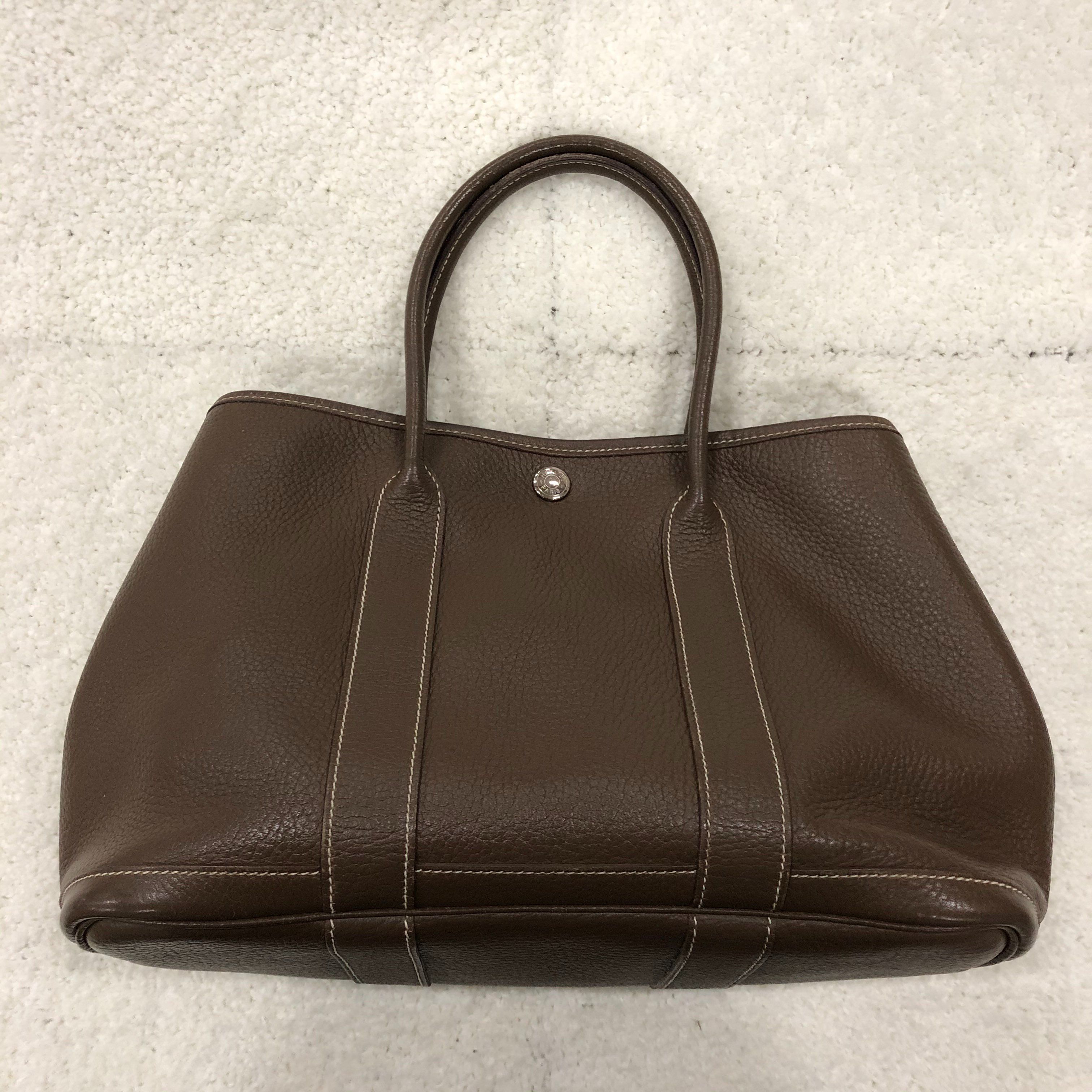 Hermes Garden Party Negonda "Etoupe/Silver"
