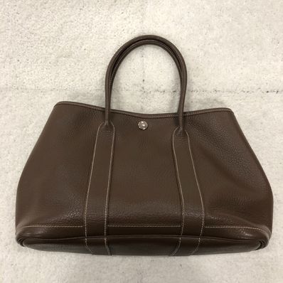 Hermes Garden Party Negonda "Etoupe/Silver"