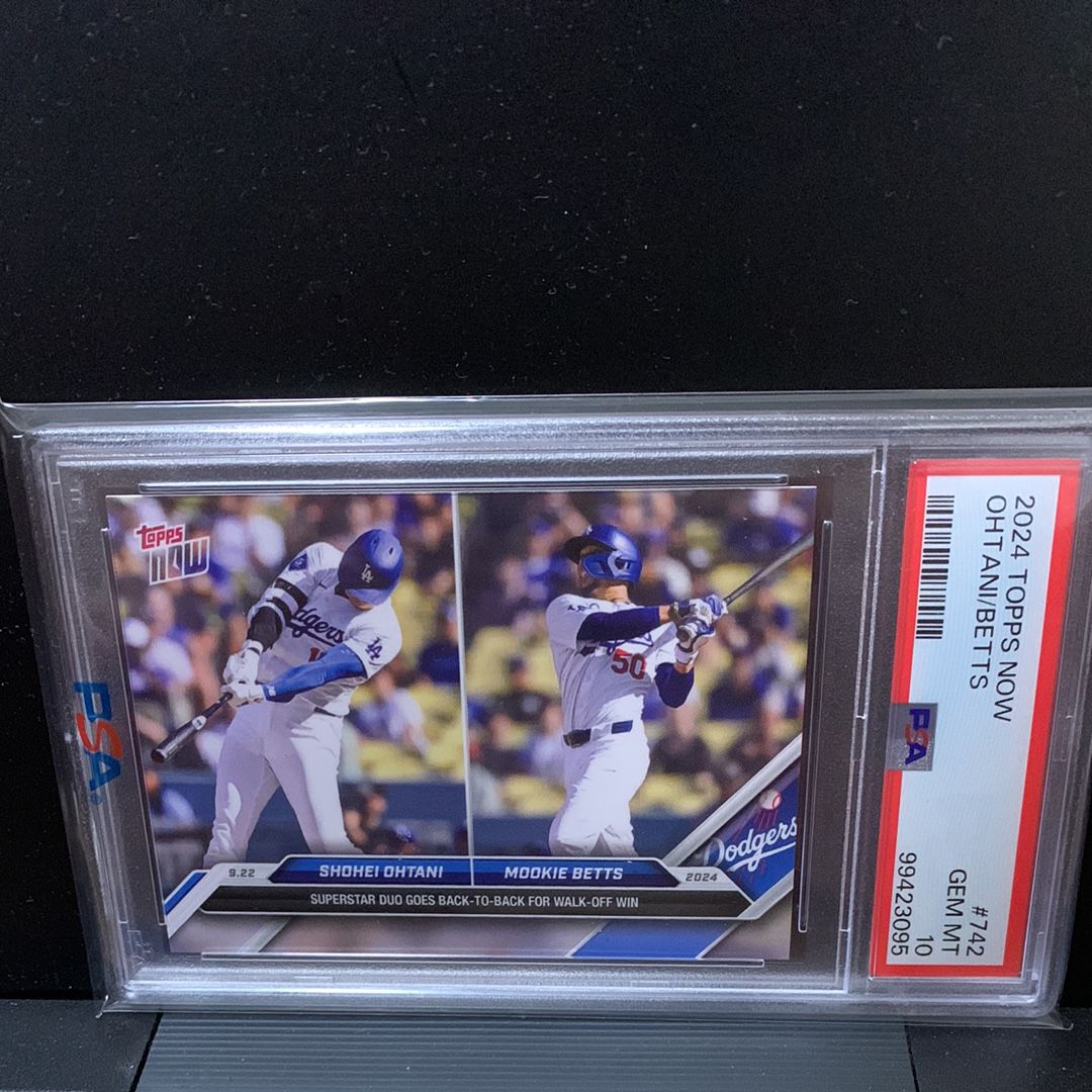 大谷翔平 / ムーキーベッツ [742](2024 MLB トップスナウカード)