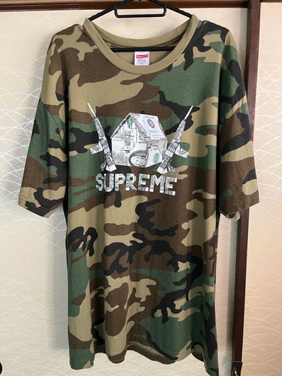Supreme Origami Tee "Woodland Camo"