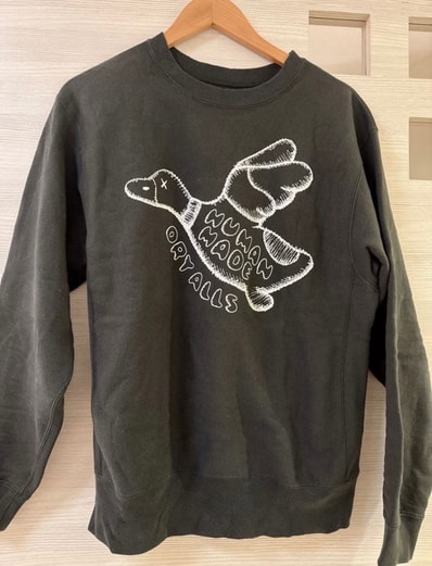 HUMAN MADE x KAWS SWEATSHIRT #2 "Black"