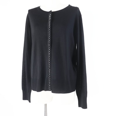 極美品 モンクレール
カーディガン CARDIGAN ブラック レディース M