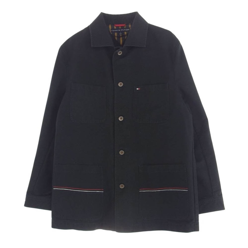 TOMMY HILFIGER トミーヒルフィガー ジャケット 114-611100-240 カバーオール ジャケット アウター ブラック系 M【中古】