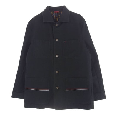 TOMMY HILFIGER トミーヒルフィガー ジャケット 114-611100-240 カバーオール ジャケット アウター ブラック系 M【中古】