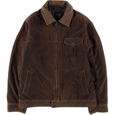 古着 00年代 ギャップ GAP 中綿入り コーデュロイジャケット メンズL相当/eaa608863