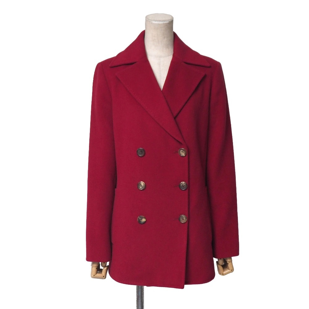 BURBERRY バーバリー コート サイズ38 アンゴラ×ウール ジャケット チェスターコート ブランド古着【中古】20260410/RA8957