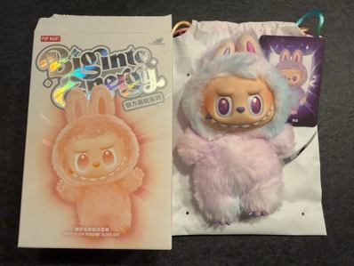 POP MART THE MONSTERS (LABUBU) Big into Energy Series Plush Pendant LUCK