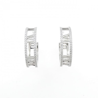 ティファニー アトラス フープ ピアス