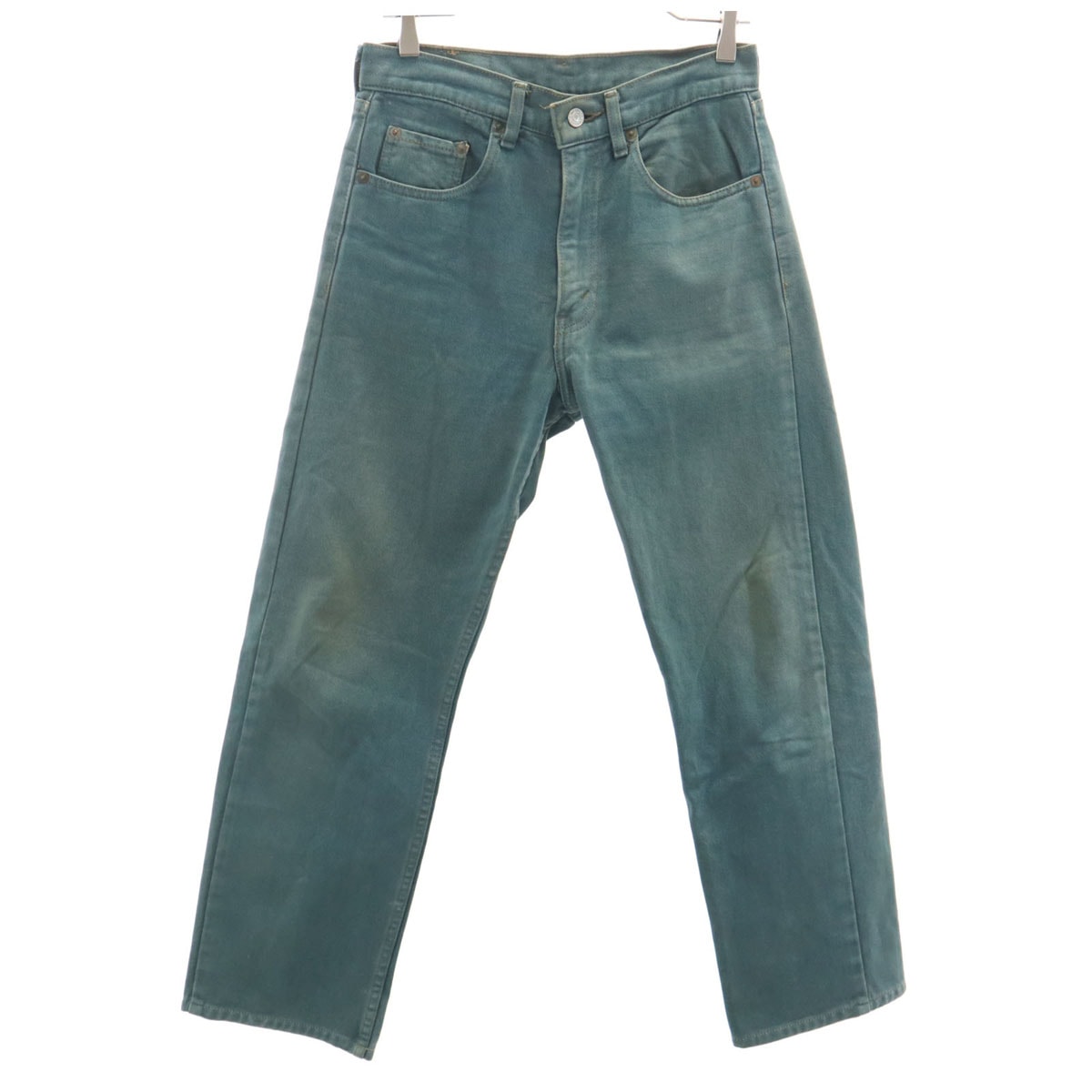 Levi's リーバイス 90s 512-06 日本製 オールド ロングパンツ W29 青緑