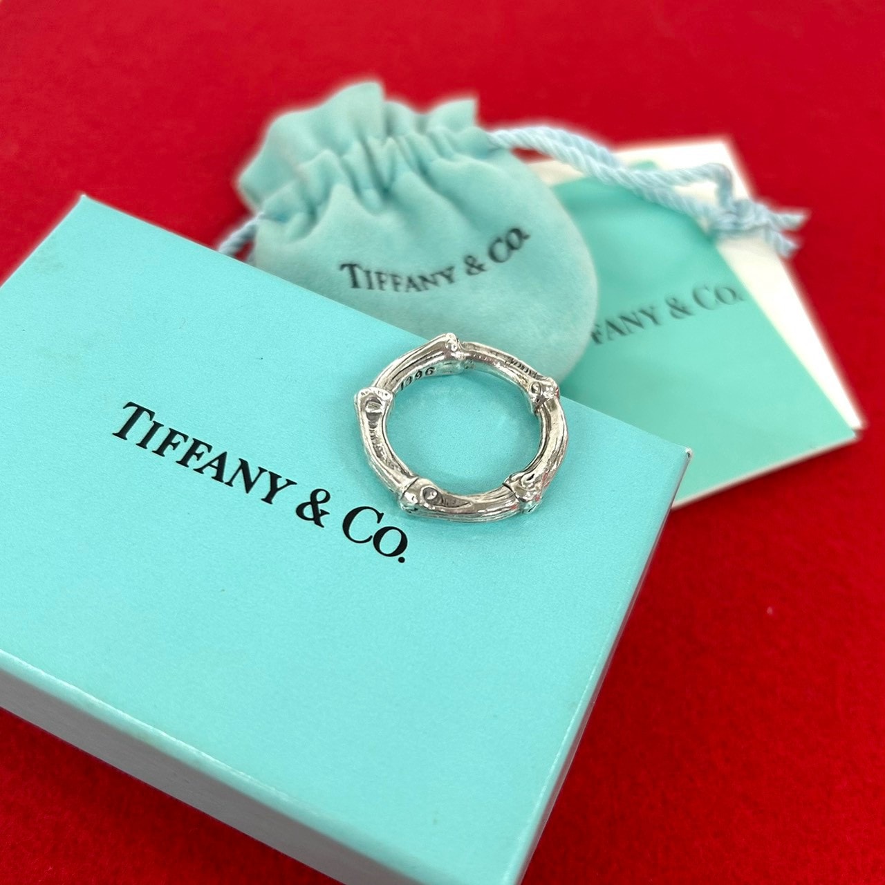 TIFFANY&Co. ティファニー バンブー シルバー925 リング・指輪 11号 シルバー
 04929