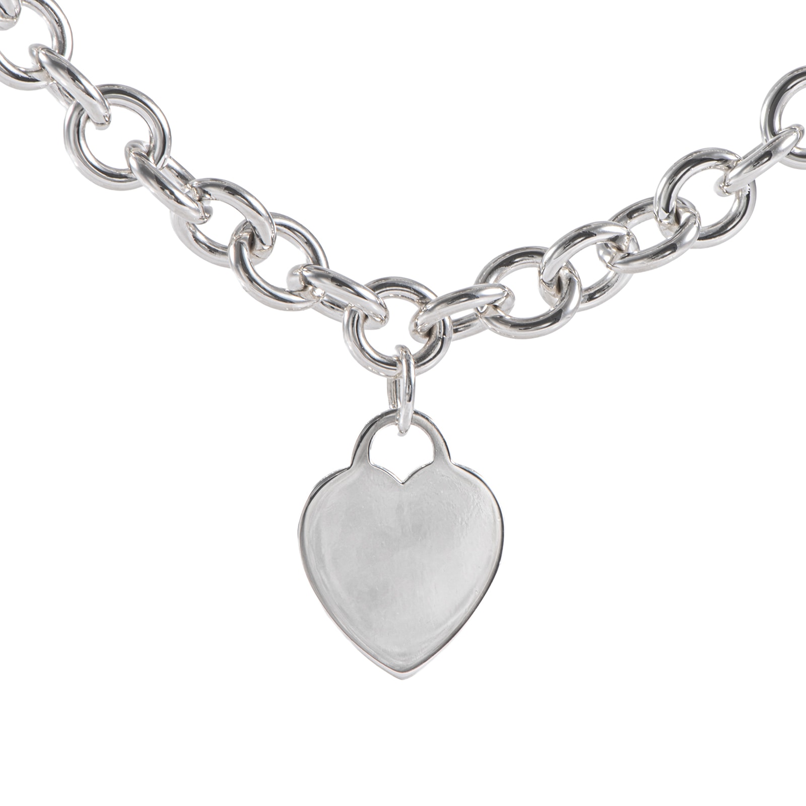 TIFFANY&Co. ティファニー リターン トゥ ティファニー ハート タグ ネックレス スターリングシルバー シルバー【中古】