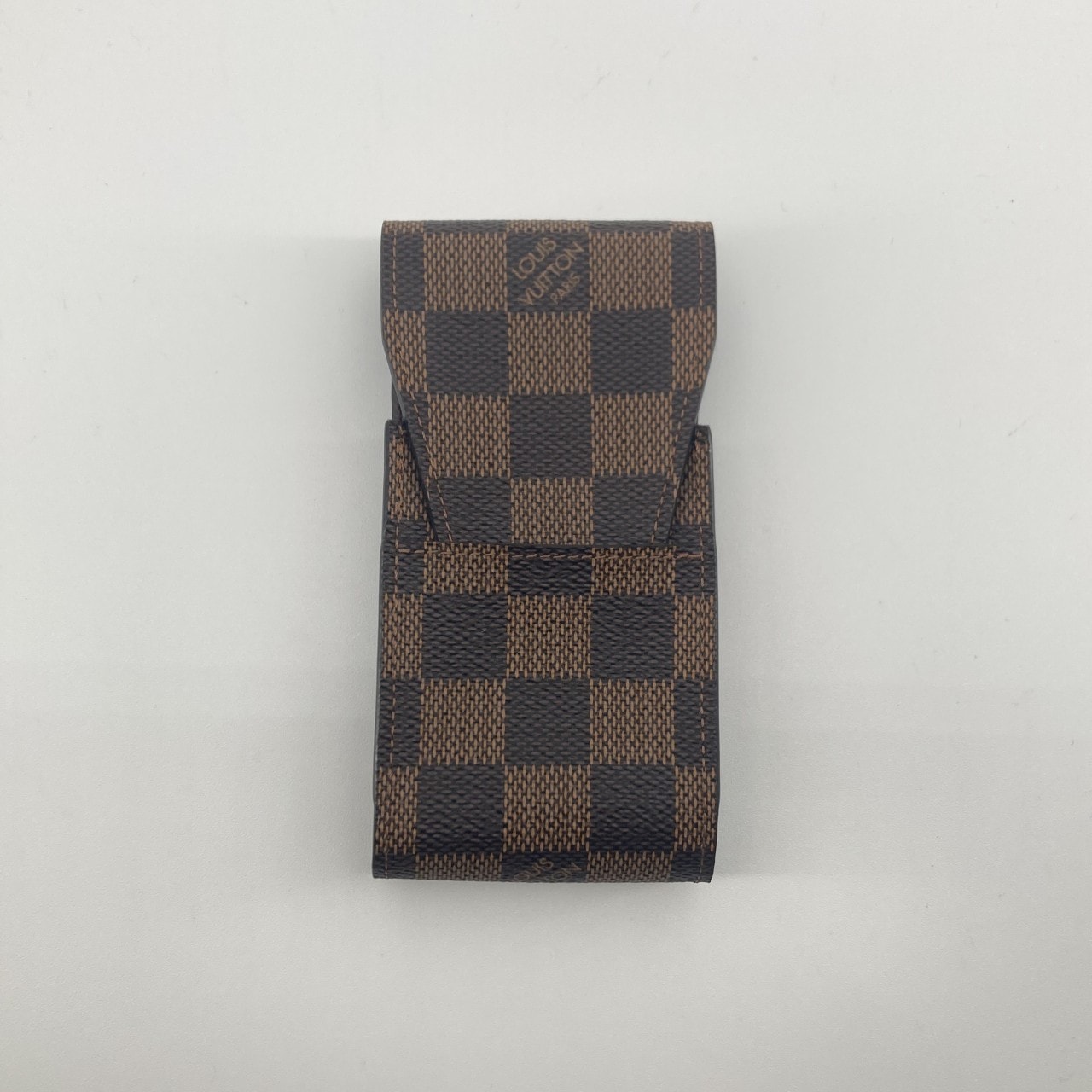 LOUIS VUITTON(ルイ・ヴィトン) エテュイ エベヌ ダミエキャンバス N63024 シガレットケース ブラウン