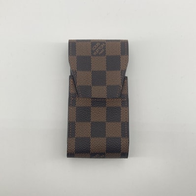 LOUIS VUITTON(ルイ・ヴィトン) エテュイ エベヌ ダミエキャンバス N63024 シガレットケース ブラウン
