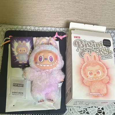 POP MART THE MONSTERS (LABUBU) Big into Energy Series Plush Pendant LUCK
