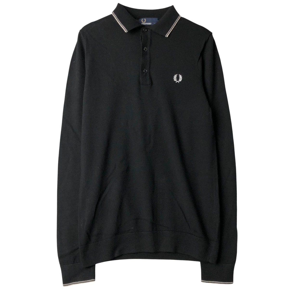 古着 フレッドペリー FRED PERRY ポロニットセーター レディースXS相当/eaa608793