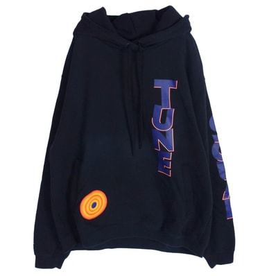 NIKE ナイキ パーカー DJ3901-010 × Tune Squad SPACE JAM SPACE PLAYERS スペースジャム スペースプレイヤーズ レブロンジェームズ ローラバニー ロゴ プルオーバー パーカー フーディー 【中古】