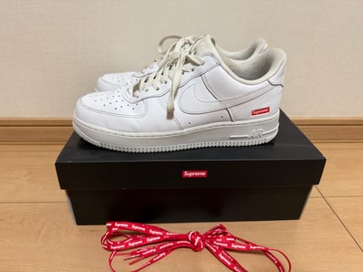 Supreme × Nike Air Force 1 Low "White"