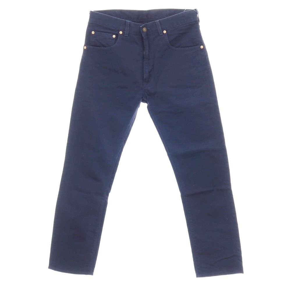 【中古】リーバイス Levi's 519 コットン 5ポケットパンツ ネイビー【サイズ32】【メンズ】