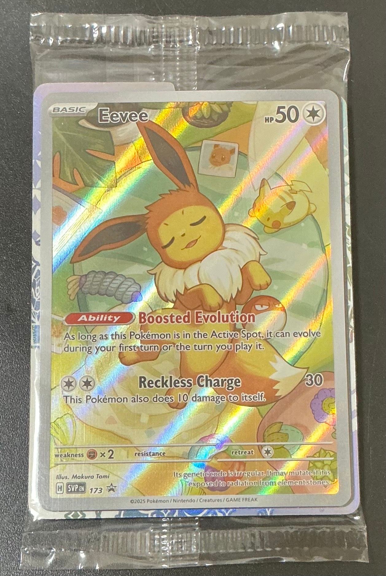 イーブイ P [SVP EN 173]【英語版】(スカーレット&バイオレット「プリズマティックエボリューションズ エリートトレーナボックス」)