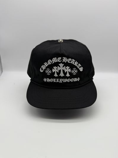 クロムハーツ トリプルクロス刺繍ベースボールキャップ メンズ