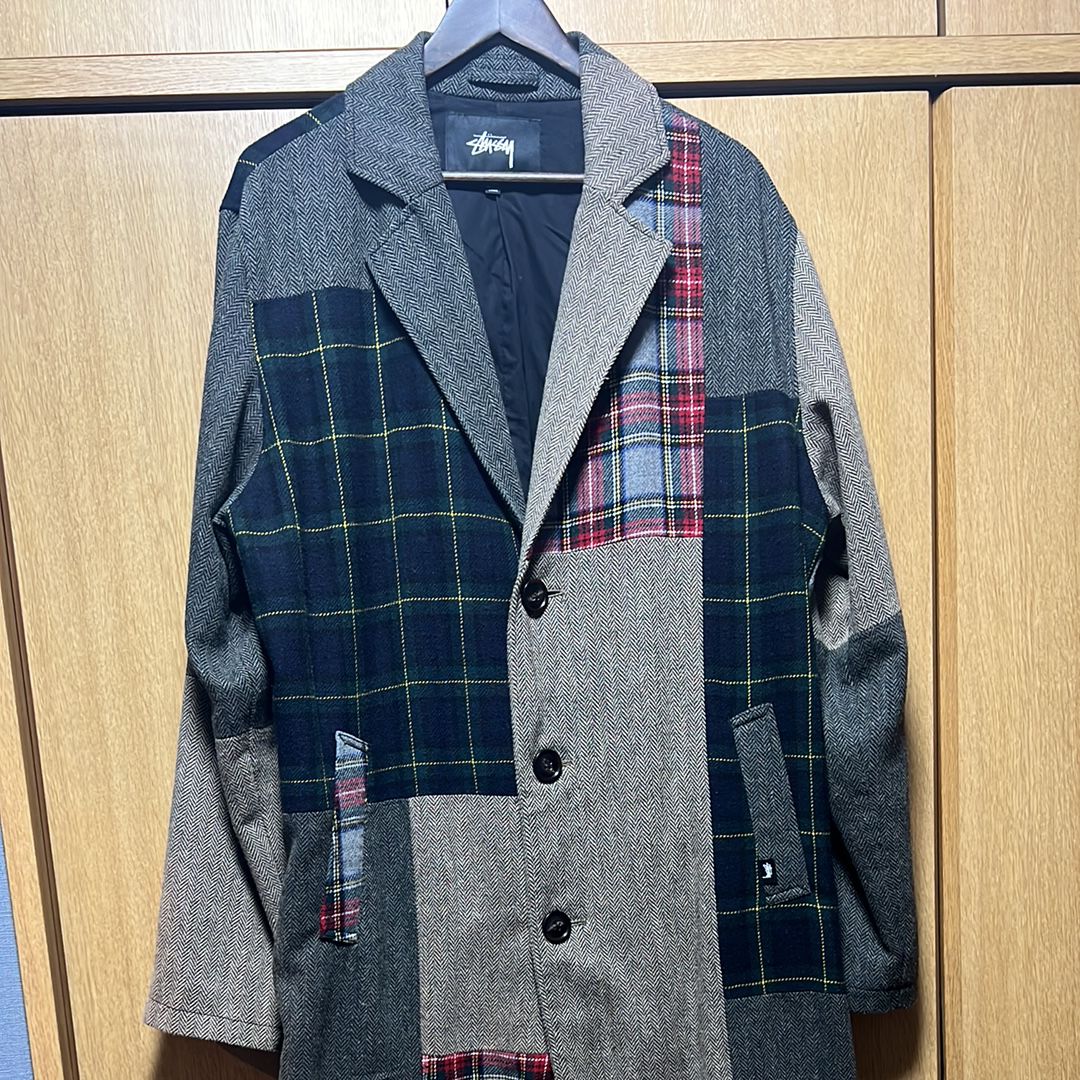 18AW Patchwork Over Coat